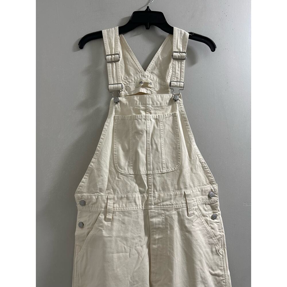 Madewell Garment-Dyed Canvas Overalls in Vintage Canvas Size M - Picture 3 of 7
